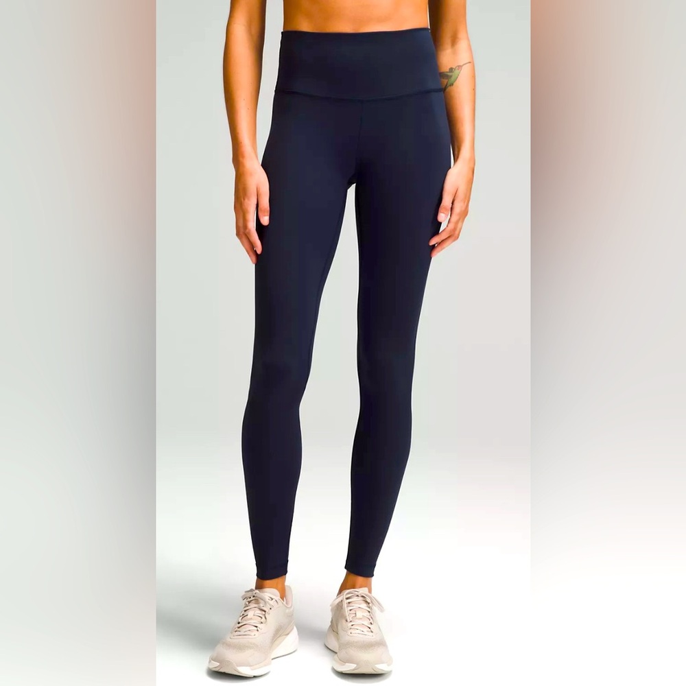 Lululemon Women’s Wunder Train High-Rise Tight 28" in True Navy Size 4